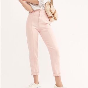 FREE PEOPLE City of Lights High Waisted Jeans